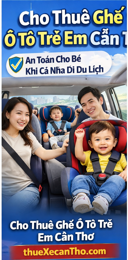 Thuê Ghế Ô Tô Trẻ Em Cần Thơ