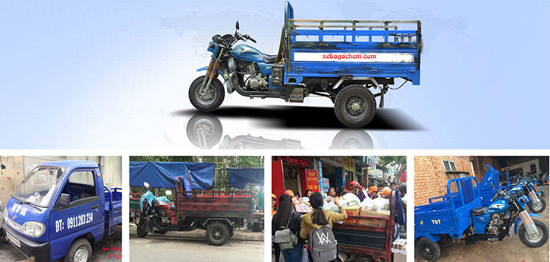 thuê xe ba gác cần thơ